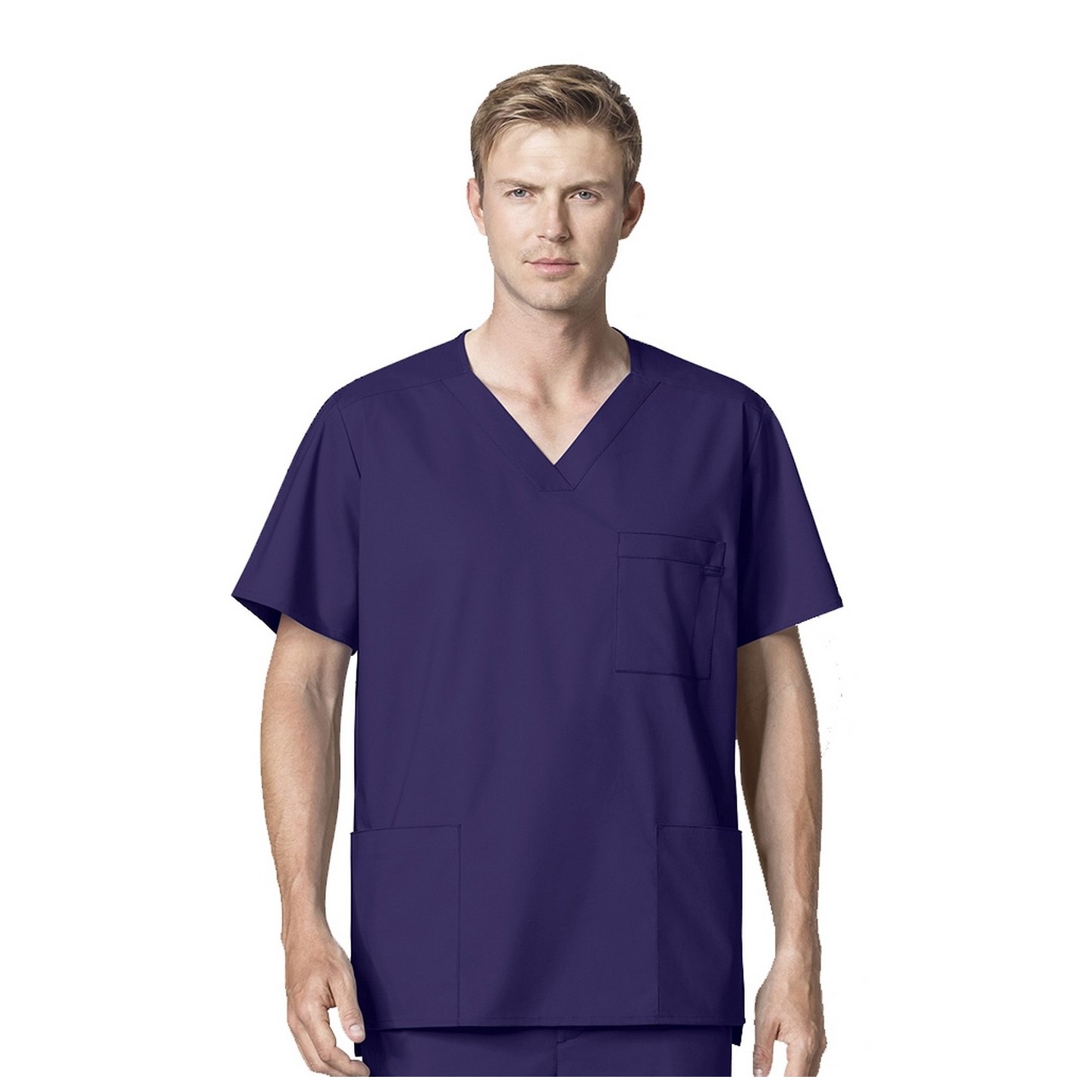 103 WonderWORK Men’s V-Neck Scrub Top