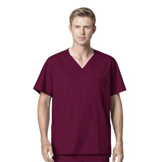 103 WonderWORK Men’s V-Neck Scrub Top