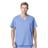 103 WonderWORK Men’s V-Neck Scrub Top