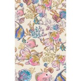 CK671 Cherokee Genuine Haut Classique Imprimer avec 2 Poches - Fin-tastic Watercolor