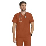 HH758 Quest Haut à Col en V avec 1 Poche pour Homme par Healing Hands