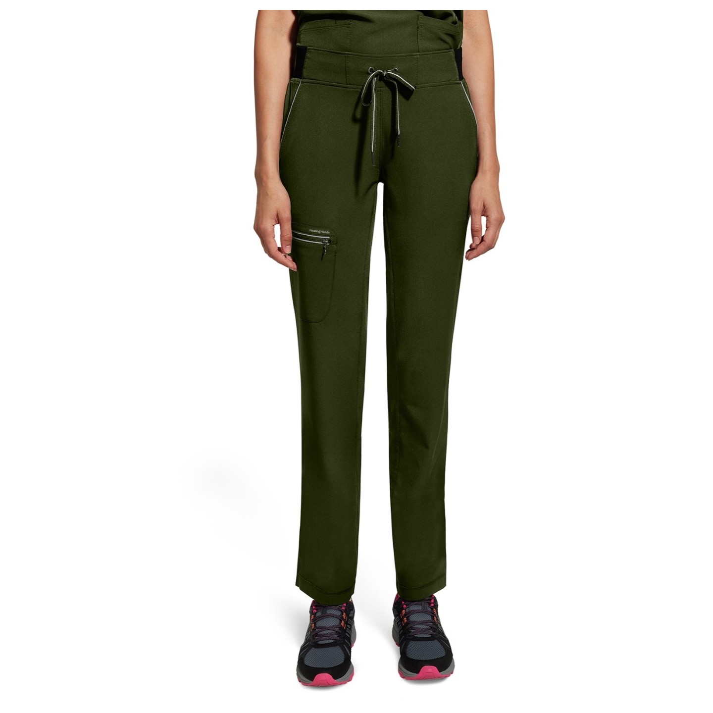 9152 Healing Hands HH360 Pantalon Nisha à Taille en Tricot Côtelé