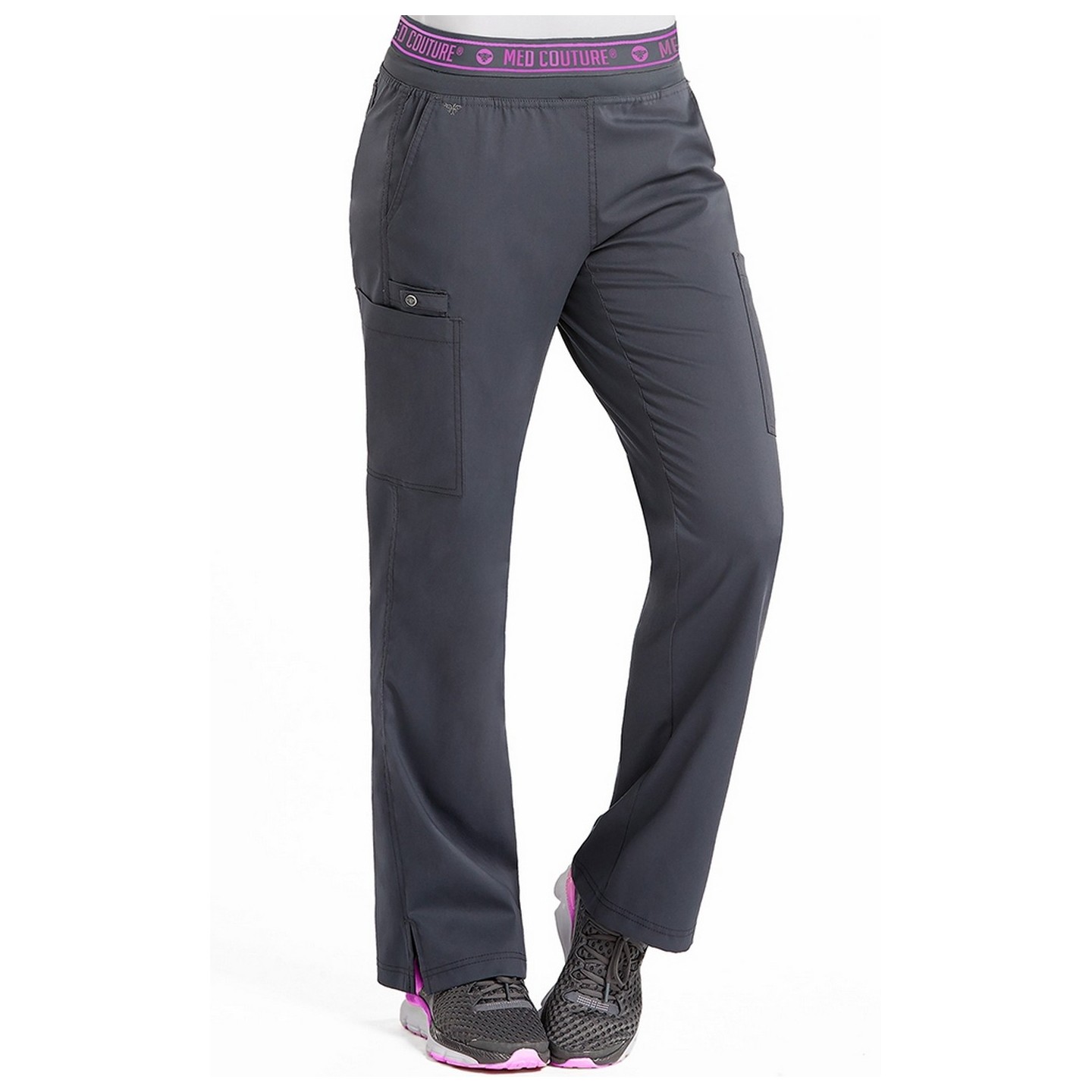 MC7739P Petite Touch Performance Yoga Pantalons Cargo à 7 Poches par Med Couture