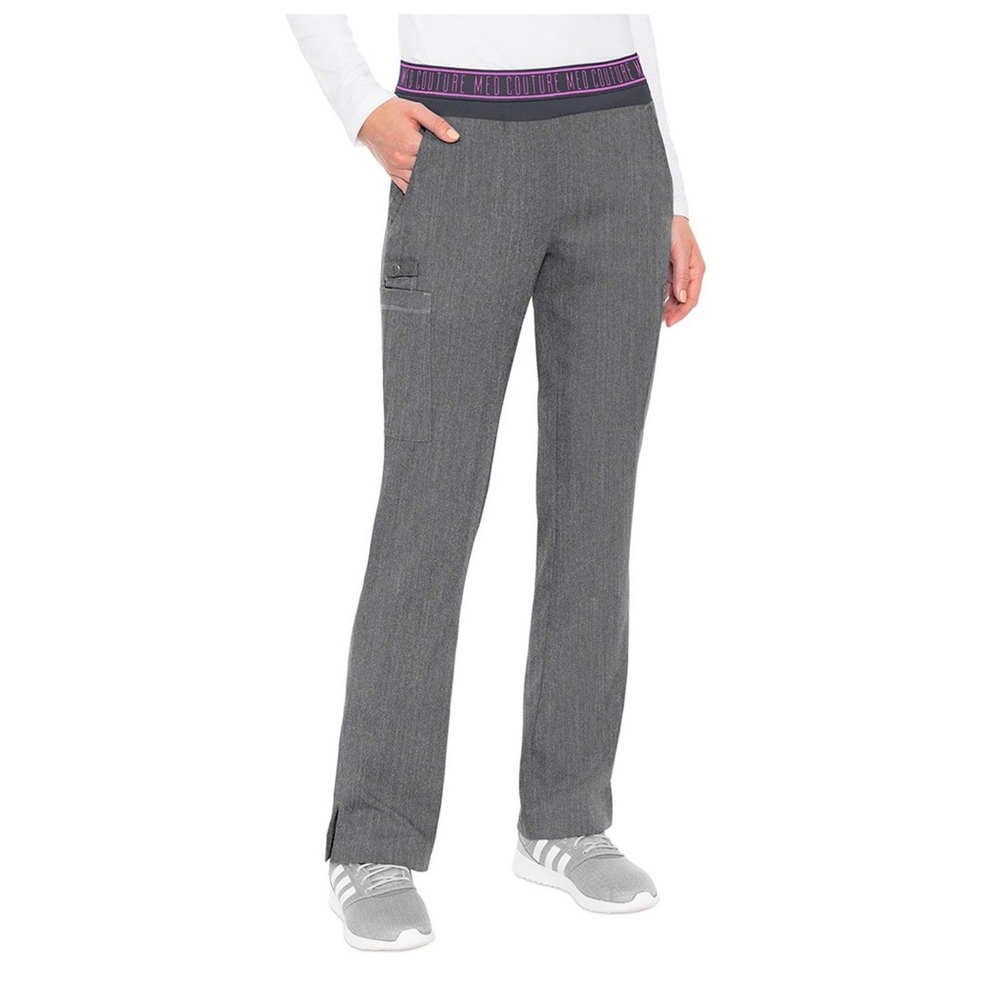 MC7739 Touch Performance Yoga 7 Pocket Cargo Pant by Med Couture