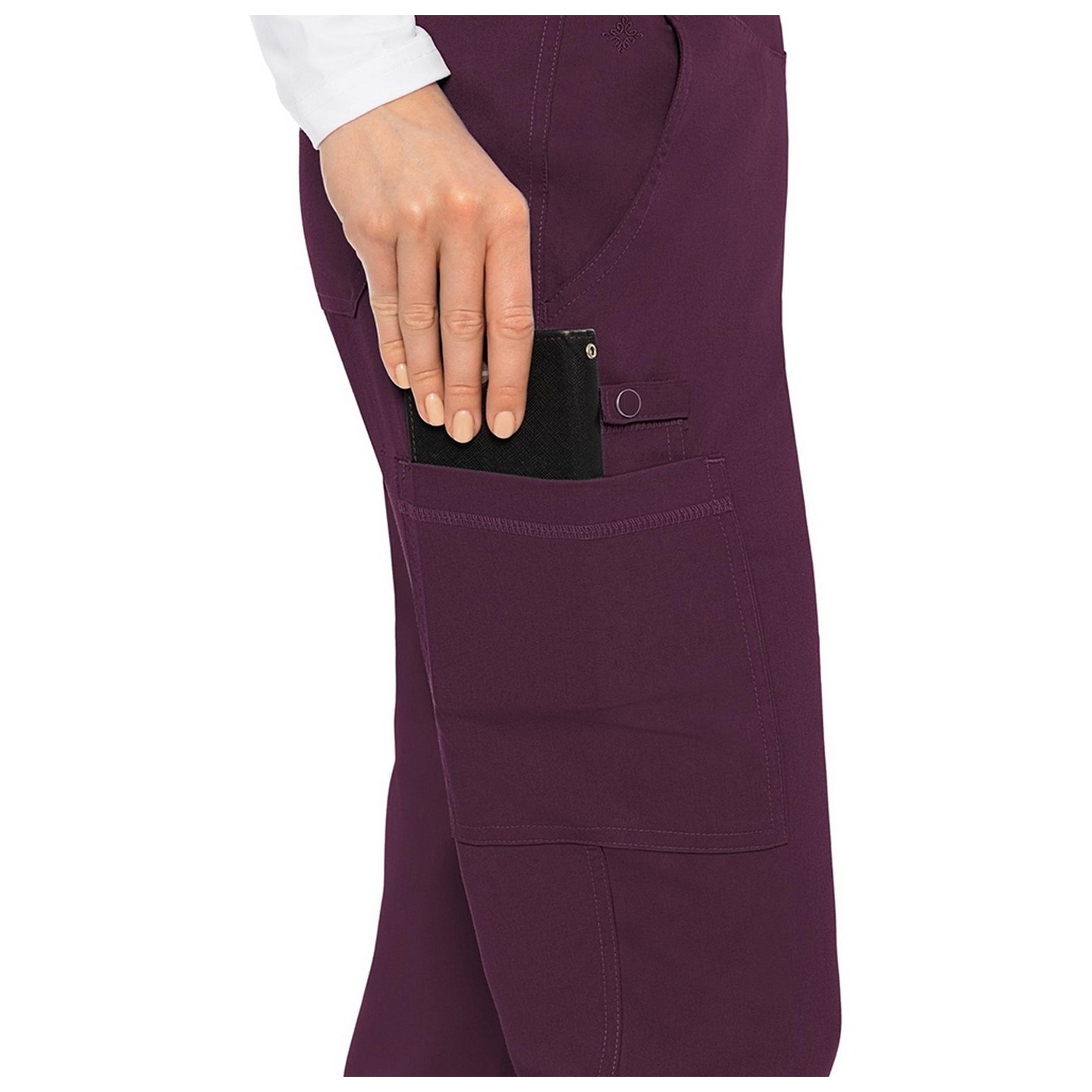 MC7739 Touch Performance Yoga 7 Pocket Cargo Pant by Med Couture