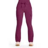 HH150P Petite Quest Pantalon Cargo à Jambe Évasée avec 6 Poches par Healing Hands