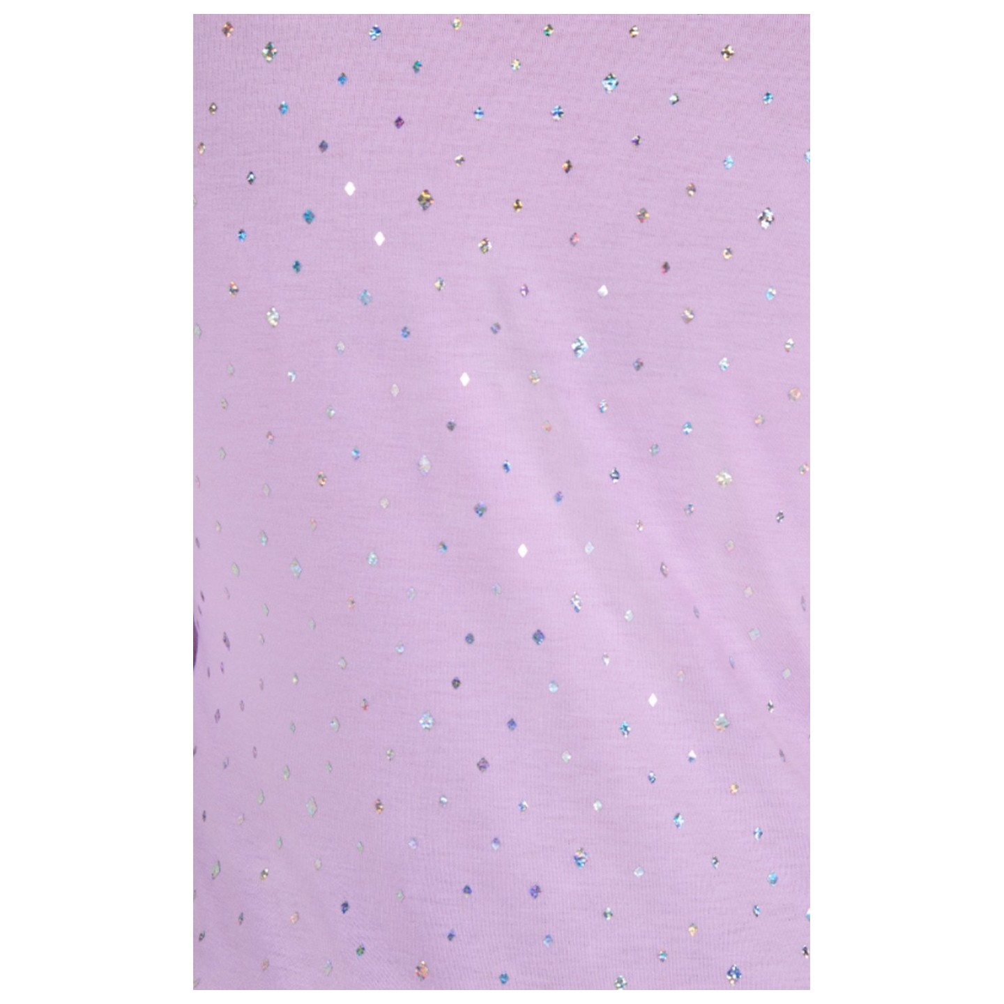 167PR Tessa Long Sleeve Underscrub Tee by koi - Lavender Iridescent Diamond