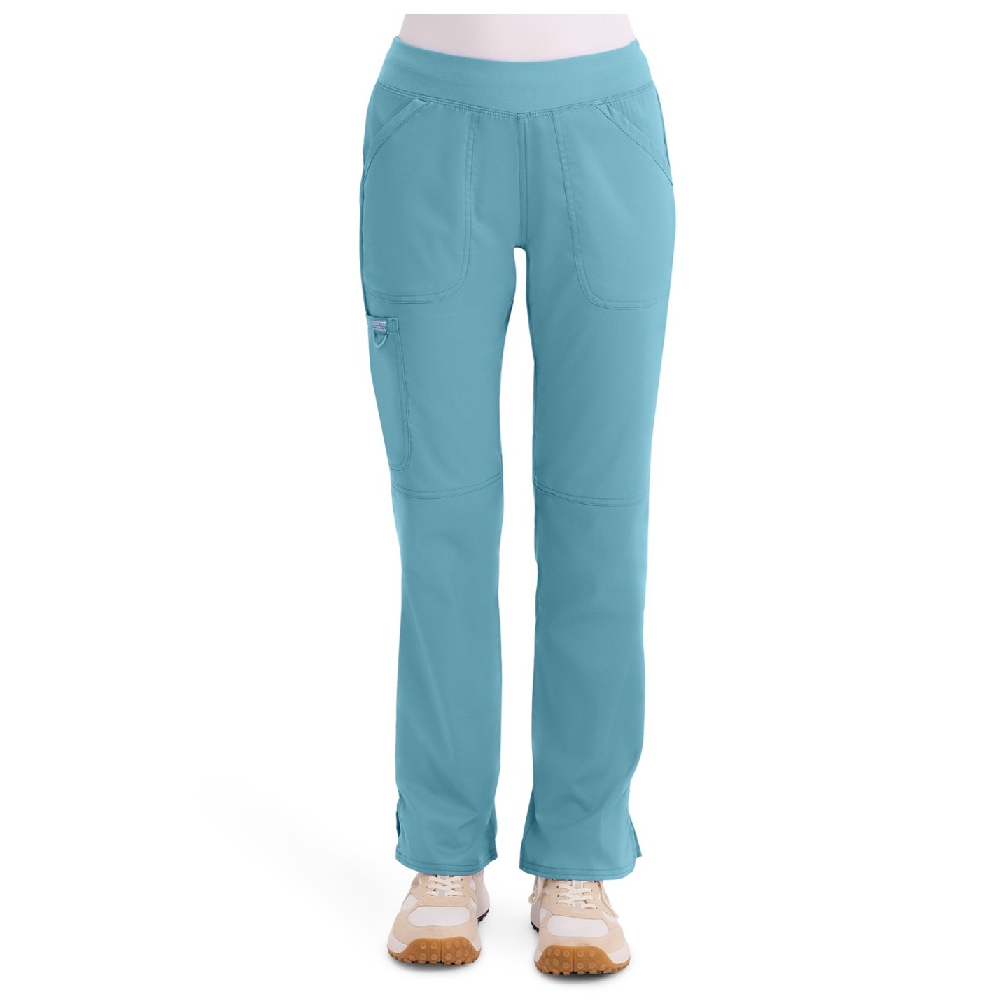 WW110P Petite Workwear Revolution Pantalon à Jambe Droite de Cherokee