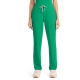 CK096P Petite Achieve Straight Leg Cargo Pant by Cherokee