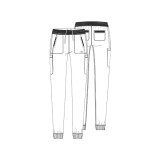 DK185 Dickies Dynamix Pantalon Jogger Sportif à Taille Naturelle