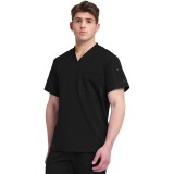 DK610 Dickies Dynamix Haut à Col en V avec Poche de Poitrine