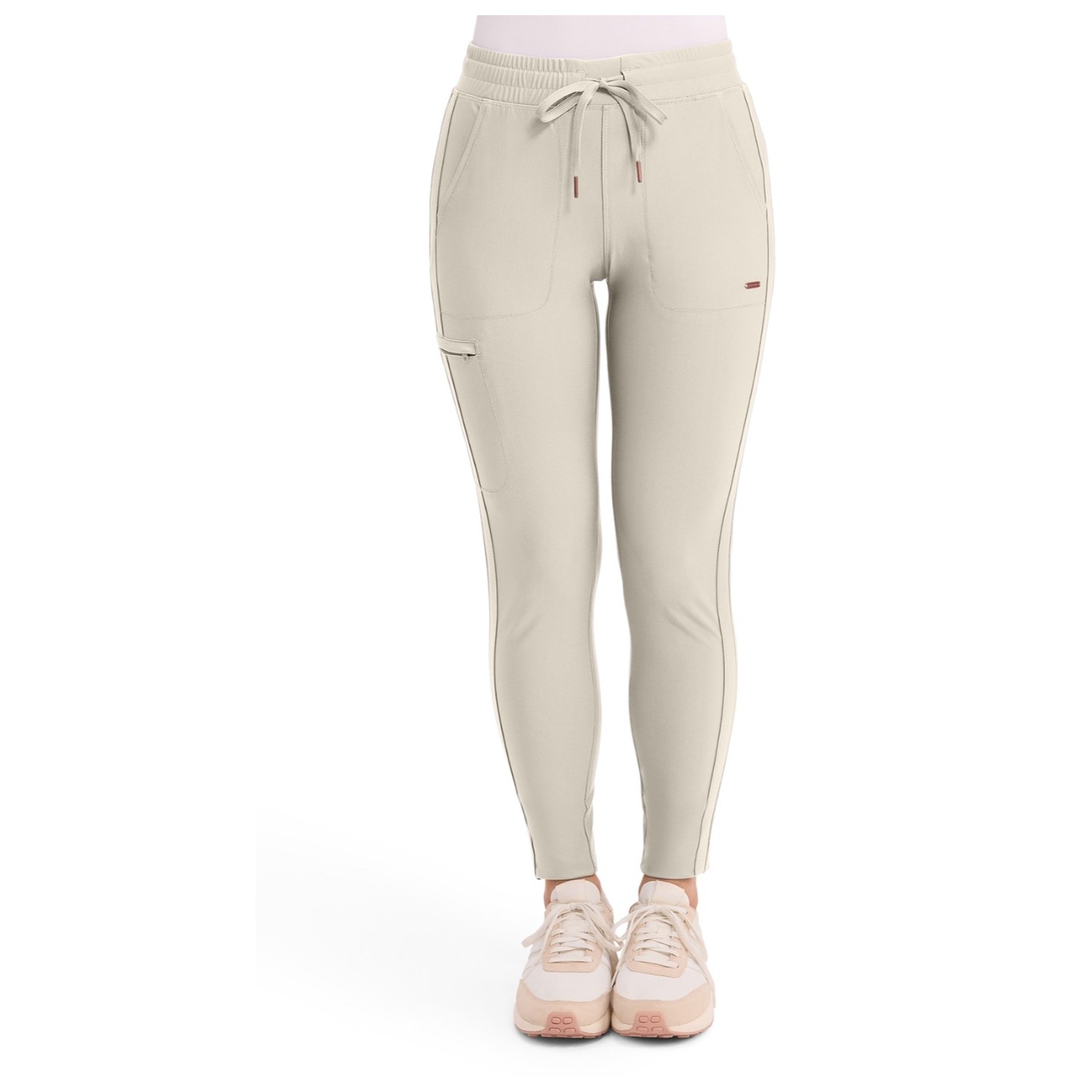 CK095 Mid Rise Tapered Leg Drawstring Pant - Cherokee Form