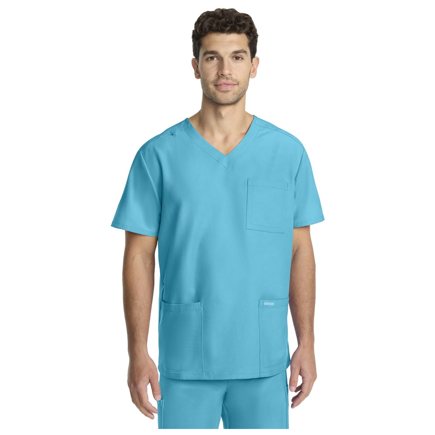 CK783A WW Originals Ultra Men's Tuck-in V-Neck Top by Cherokee