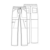 DK110 Dickies Dynamix Men's Straight Leg 6 Pocket Cargo Pant