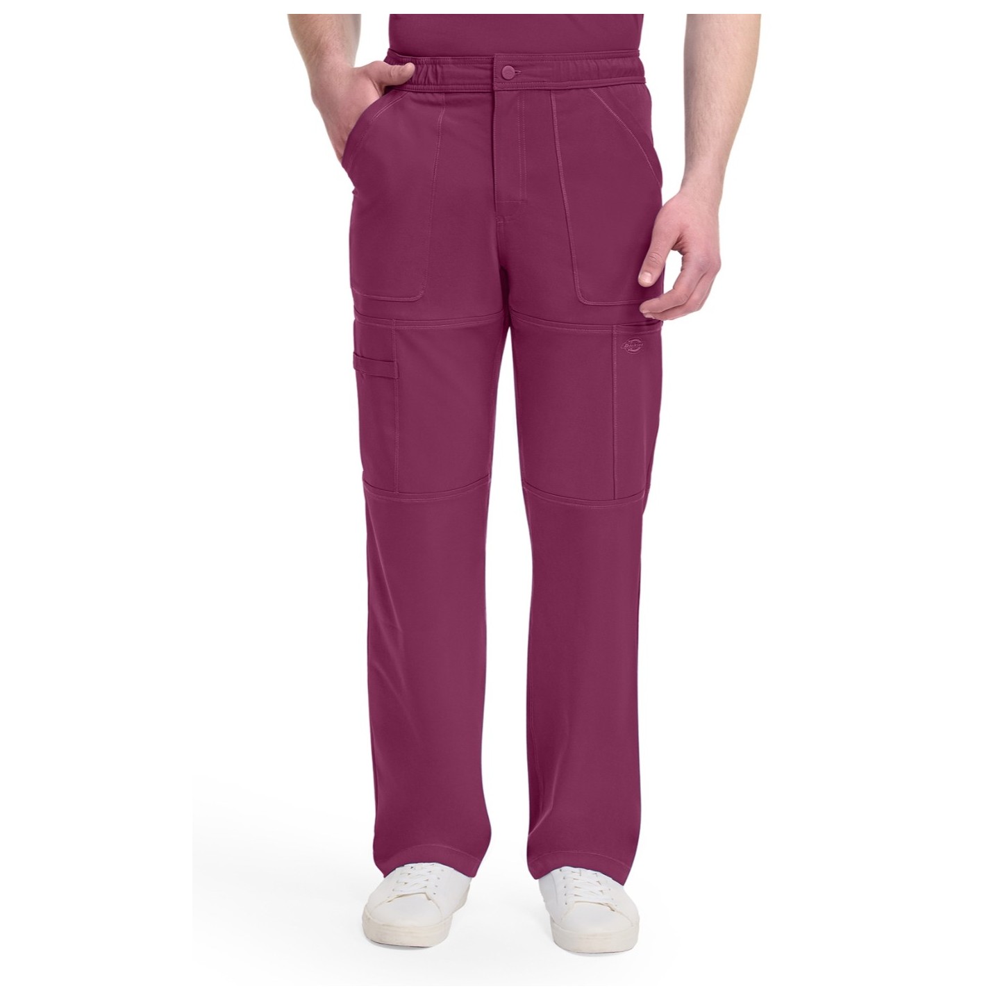 DK110 Dickies Dynamix Pantalon Cargo à Jambe Droite avec 6 Poches pour Hommes