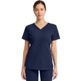 DK730 Dickies Dynamix 3 Pocket V-Neck Top