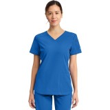 DK730 Dickies Dynamix 3 Pocket V-Neck Top