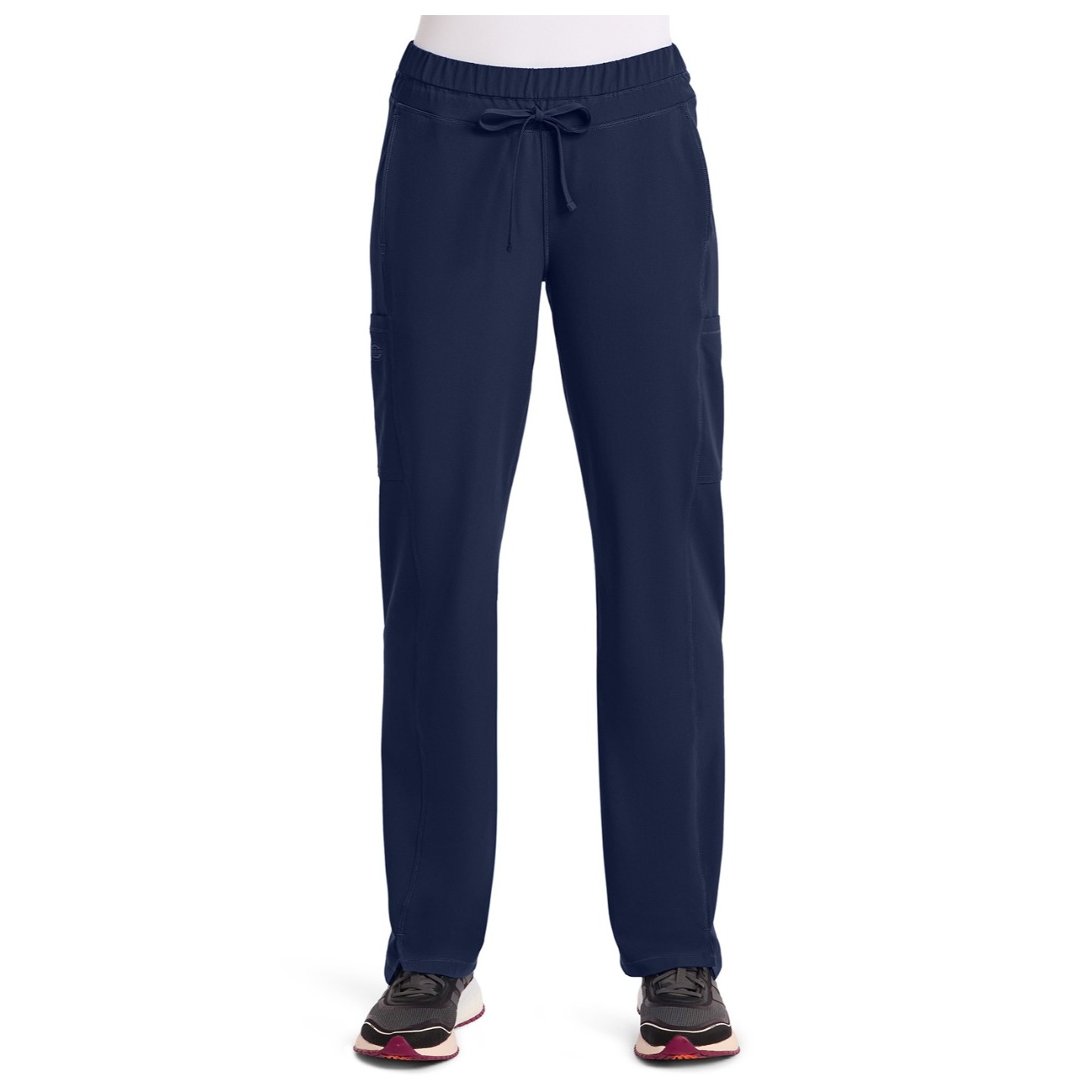 DK130 Dickies Dynamix Pantalon Taille Mi-Haute à Jambe Droite