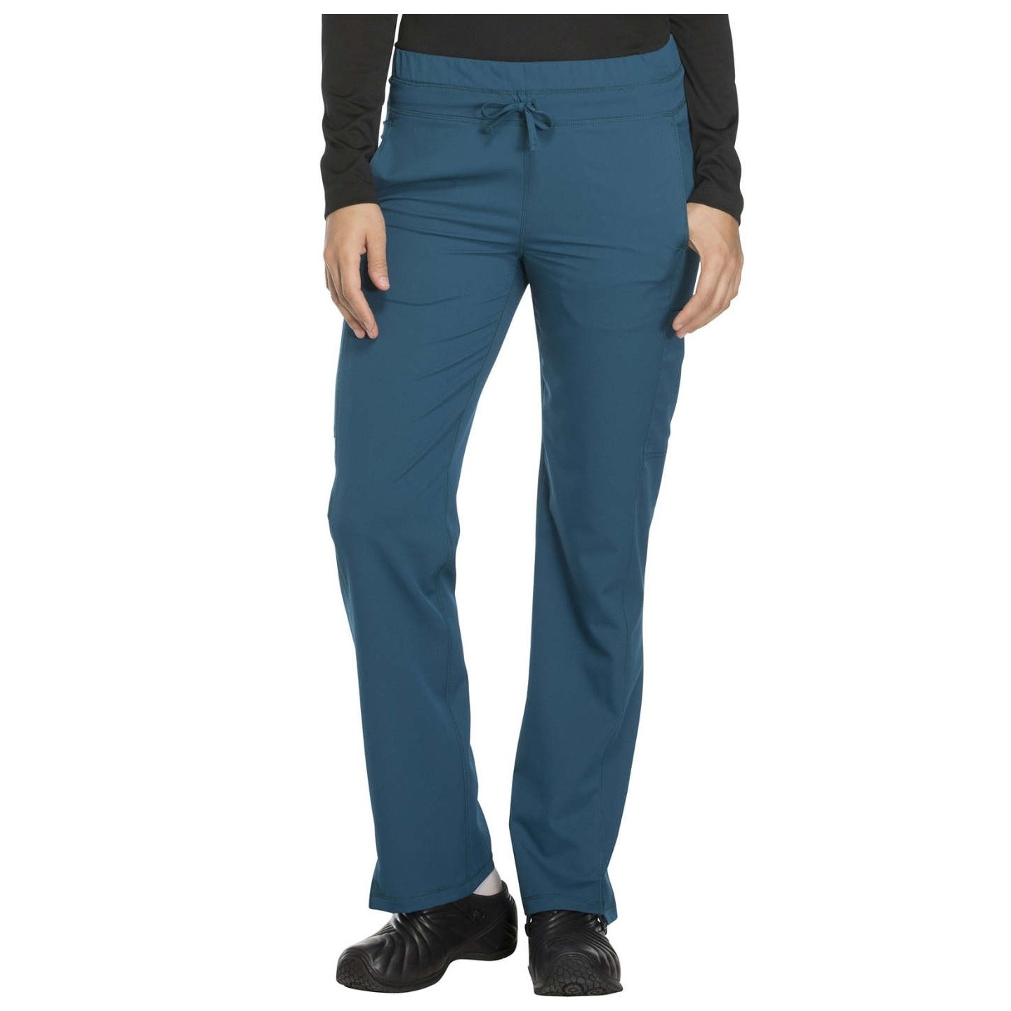 DK130 Dickies Dynamix Pantalon Taille Mi-Haute à Jambe Droite