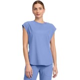 MC703 AMP Missy Dolman Sleeve Tuckable Top by Med Couture