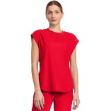 MC703 AMP Missy Dolman Sleeve Tuckable Top by Med Couture