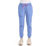 MC102P Petite Amp Pantalon Jogger à Jambe Effilée par Med Couture 