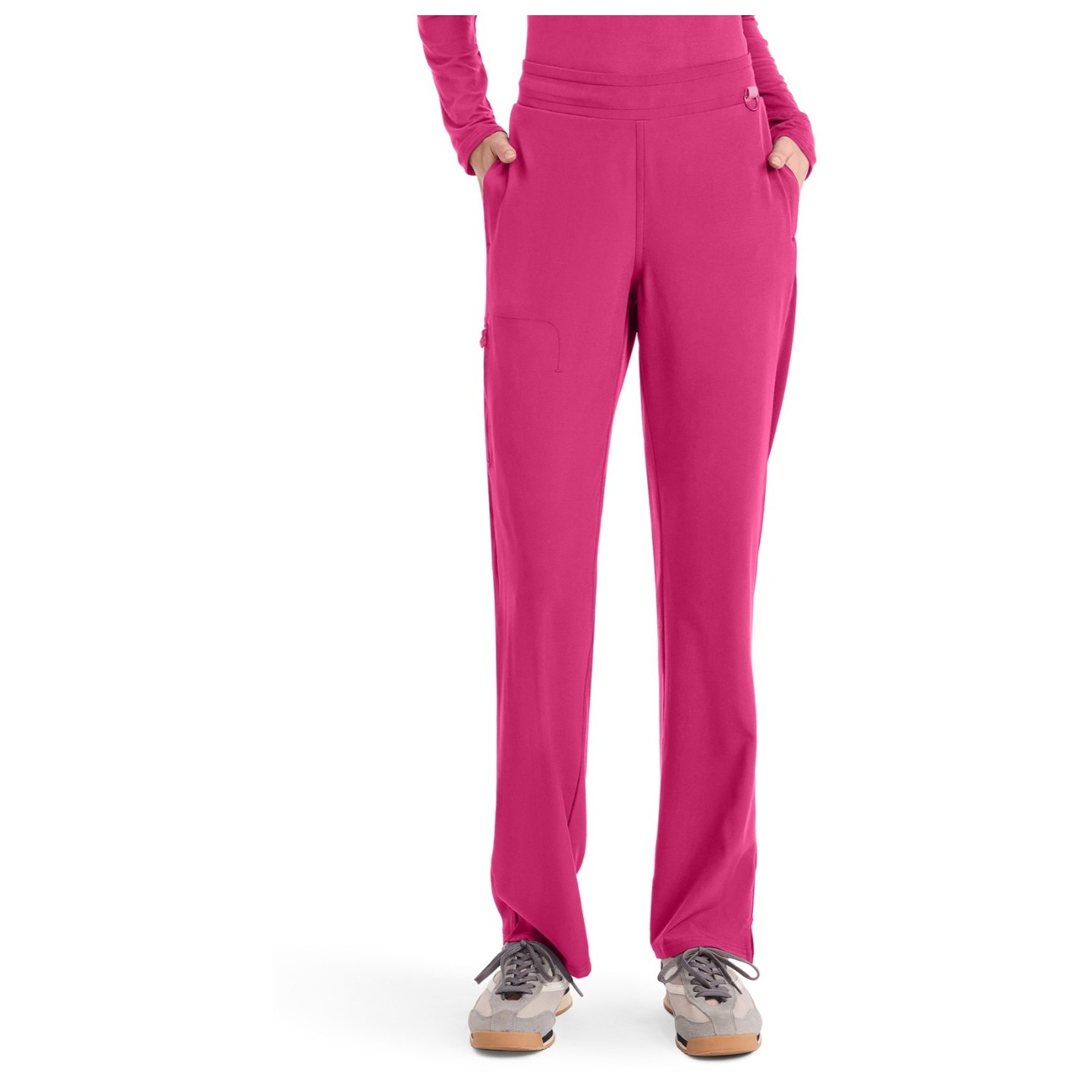 MC103 AMP Pantalon Jambe Droite à Taille Haute par Med Couture