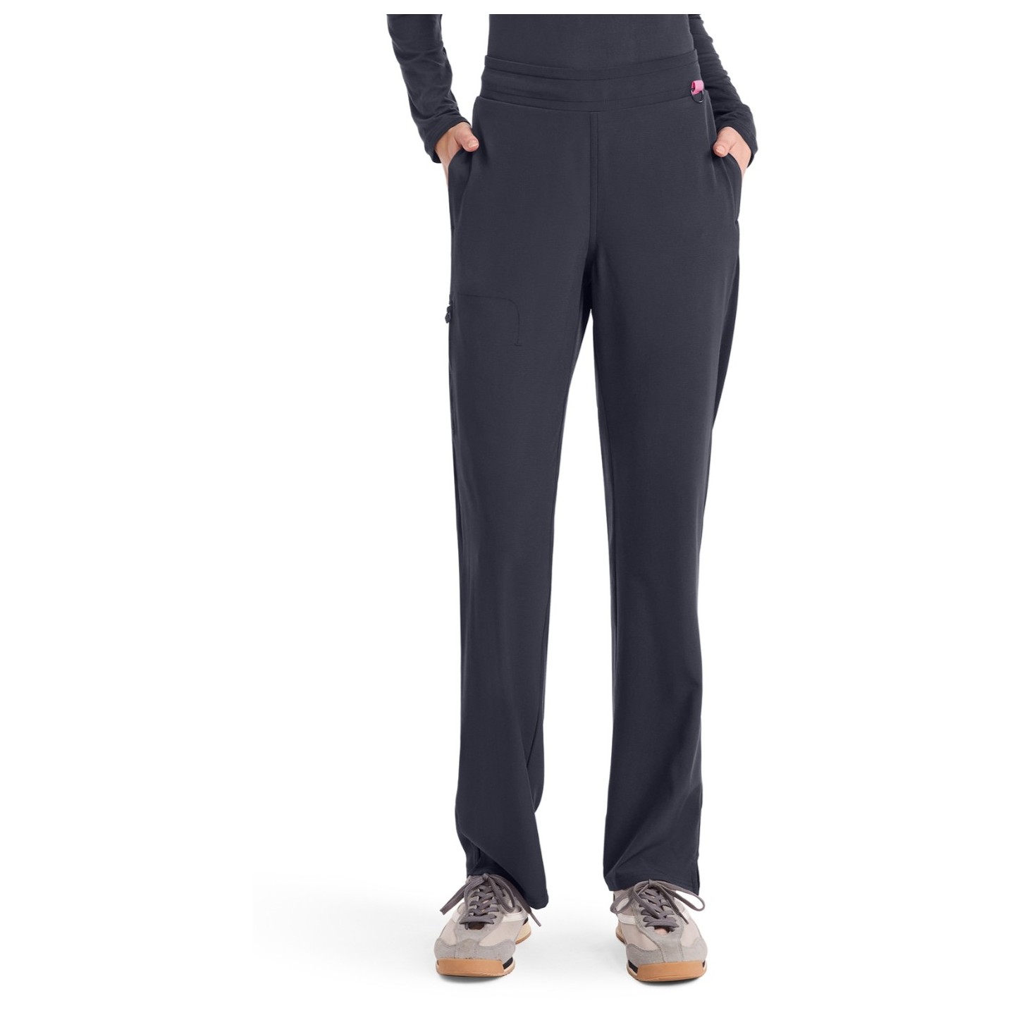 MC103 AMP Straight Leg High Rise Pull-On Pant by Med Couture