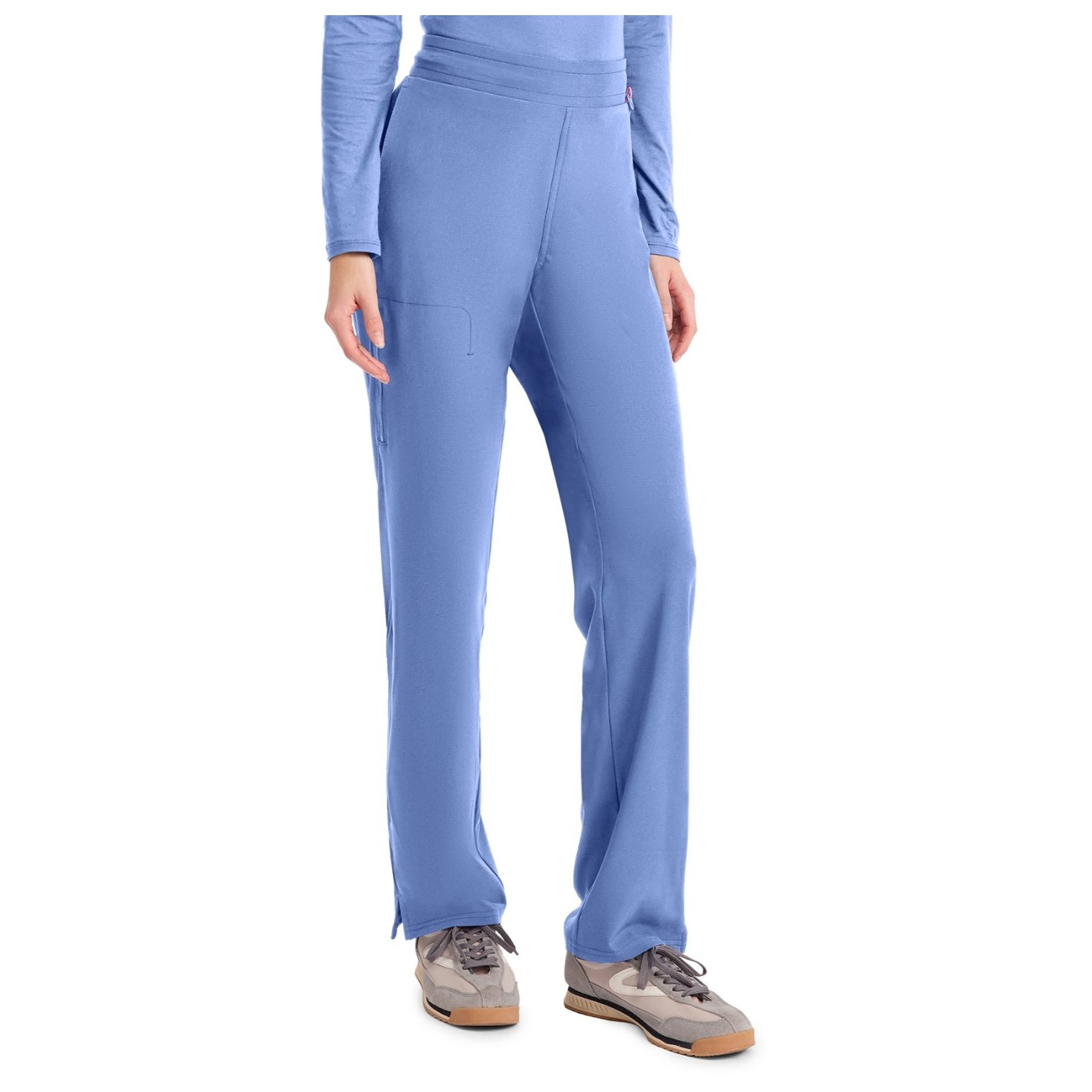 MC103 AMP Straight Leg High Rise Pull-On Pant by Med Couture