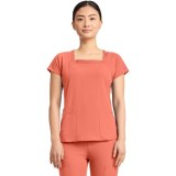 MC704 AMP Square Neck 3 Pocket Top by Med Couture