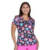 384PRA koi Artist Series Leslie Print Top - Dolly Ornaments