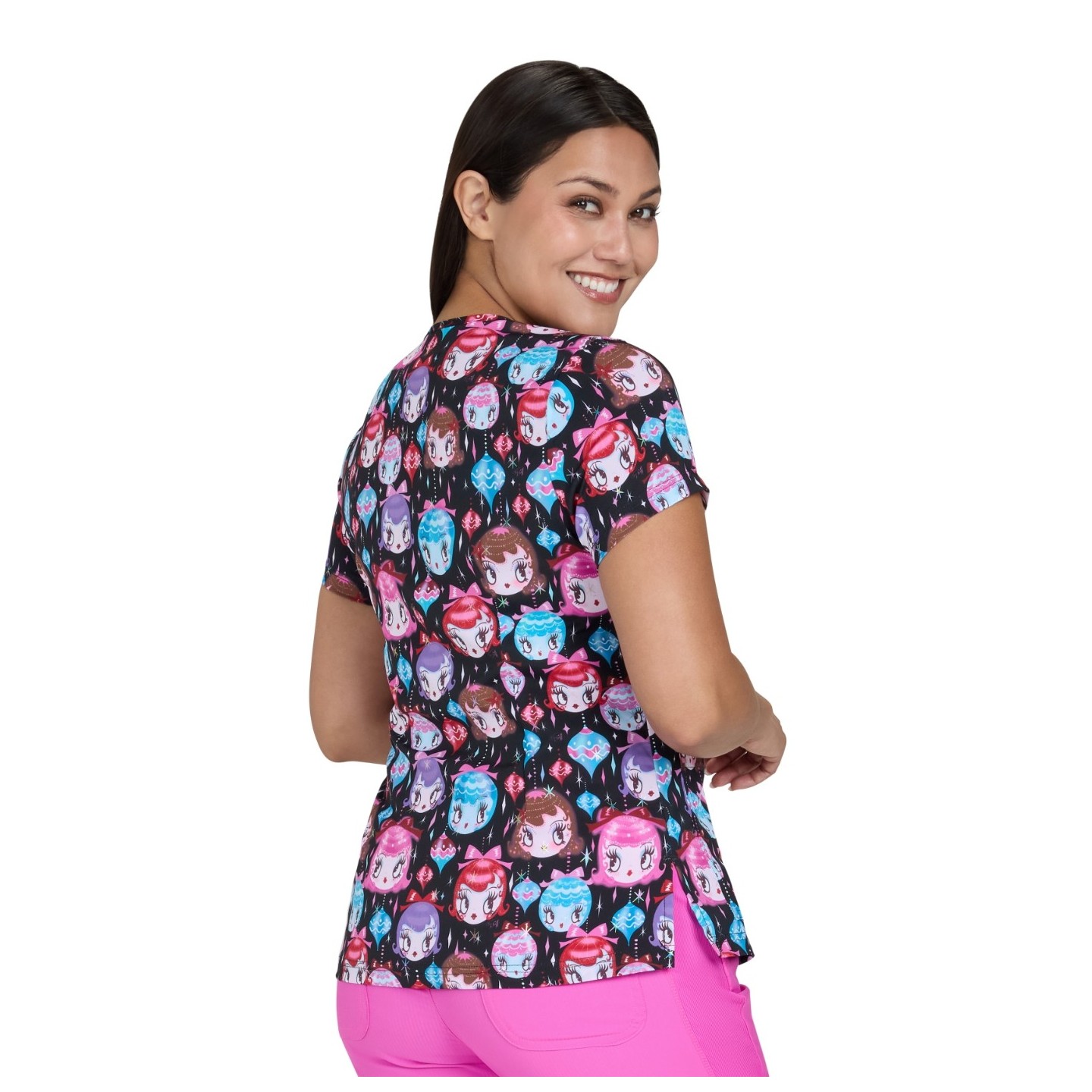 384PRA koi Artist Series Leslie Haut Imprimé - Dolly Ornaments