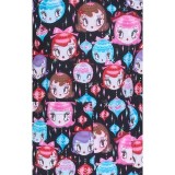 384PRA koi Artist Series Leslie Print Top - Dolly Ornaments