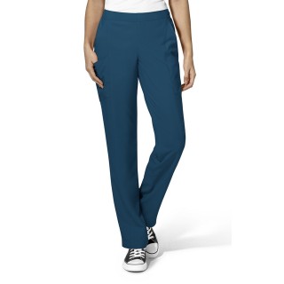 5155 W123 de WonderWink Pantalon double cargo à devant plat pour femmes