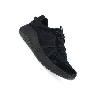 Poppy Black/Black Suede Active Sneaker for Women by Dansko