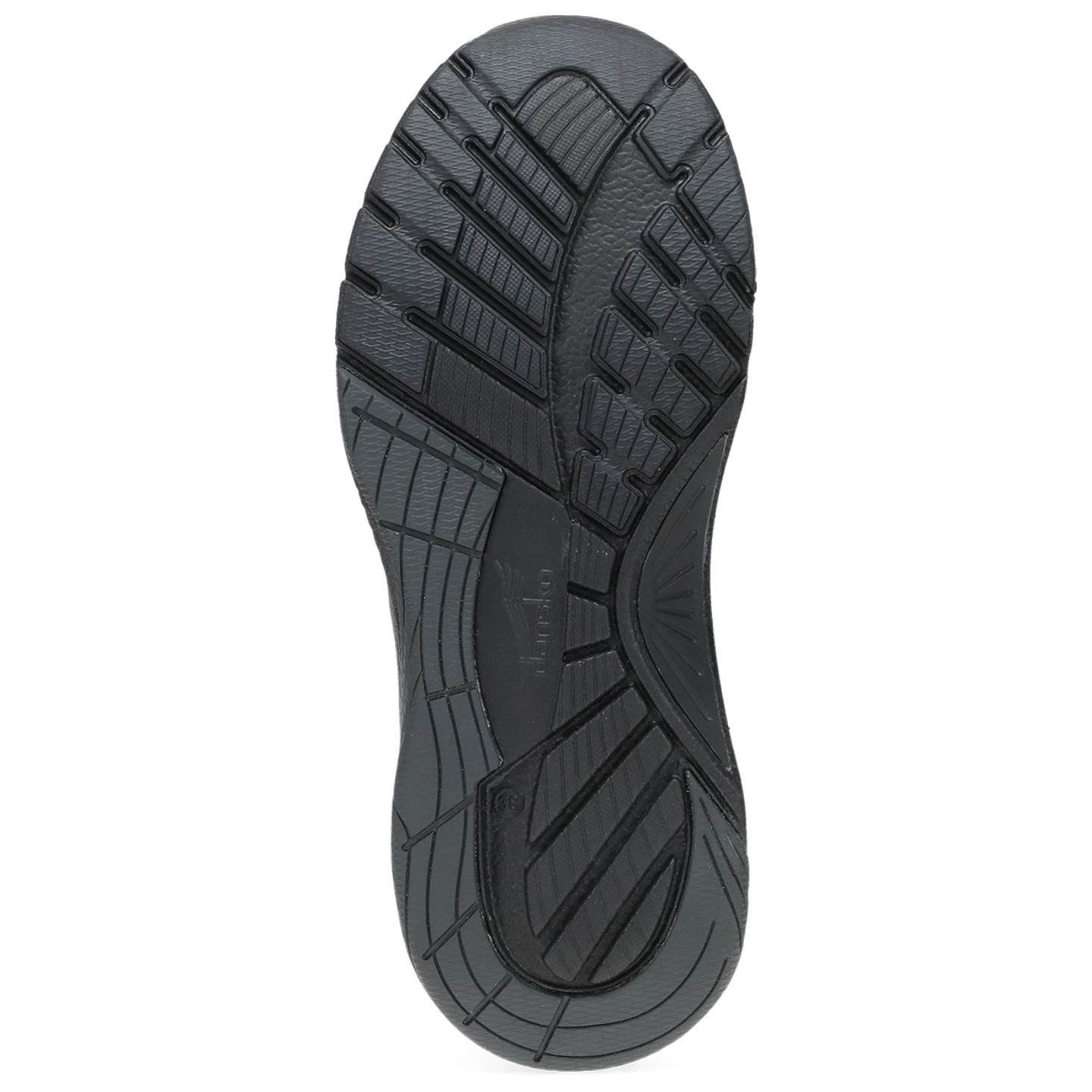 Poppy Black/Black Suede Active Sneaker for Women by Dansko