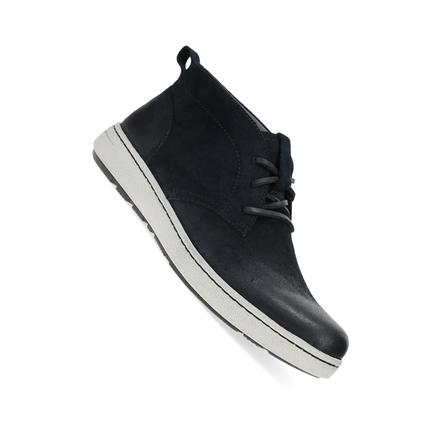 Tony Black Burnished Suede Chaussure Antidérapante pour Hommes par Dansko 