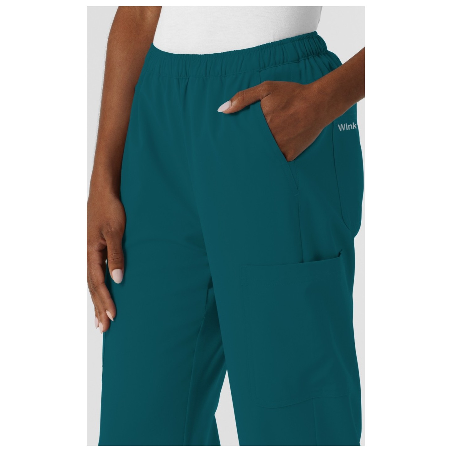 5180 Nurtur Pantalon Cargo Jambe Droite avec 7 Poches par WINK