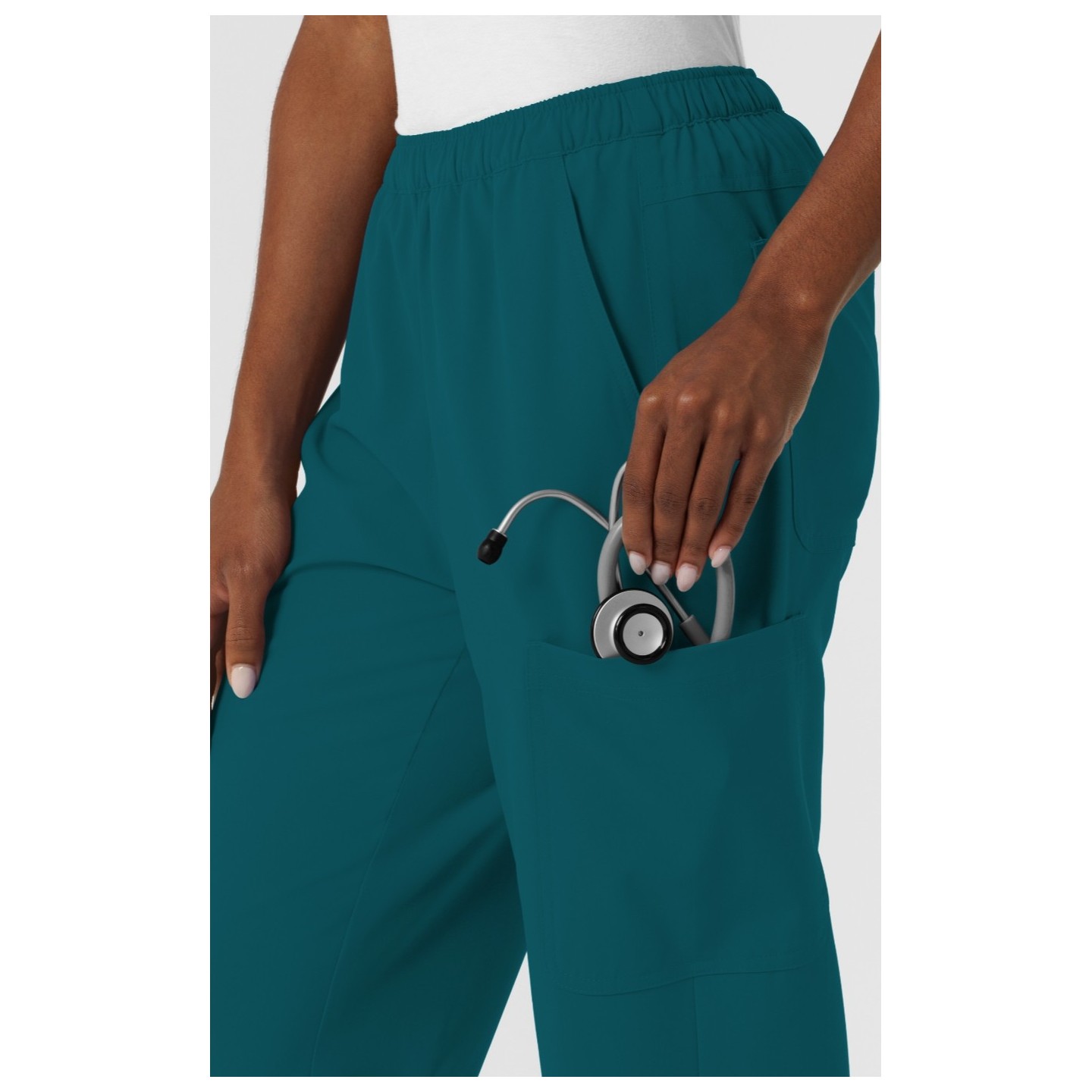 5180 Nurtur Pantalon Cargo Jambe Droite avec 7 Poches par WINK