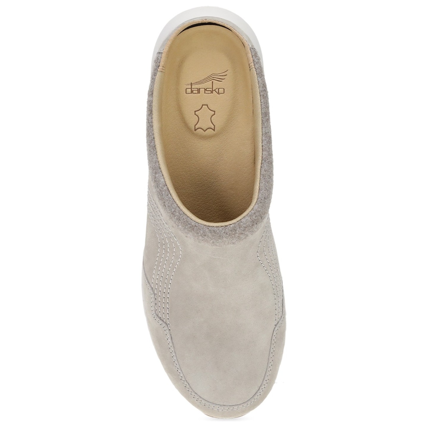 Claudia Stone Burnished Suede Chaussure Slip-On par Dansko