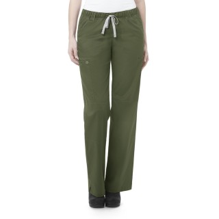 504 WonderWORK Women’s Straight Leg Cargo Scrub Pant - Regular 31"