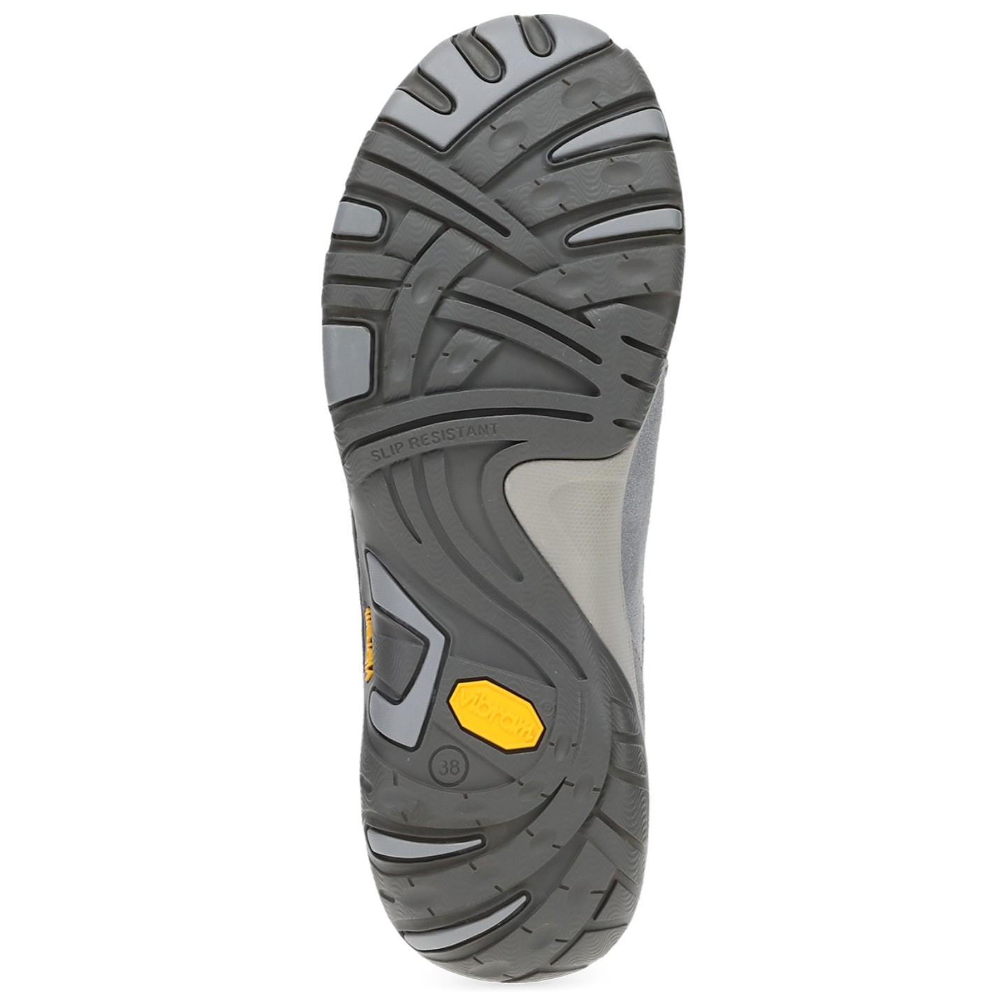 Chaussure Pippy Imperméables Grey Burnished Suede Slip-On pour Femmes par Dansko