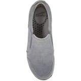 Chaussure Pippy Imperméables Grey Burnished Suede Slip-On pour Femmes par Dansko