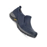 Chaussure Pippy Imperméables Navy Burnished Suede Slip-On pour Femmes par Dansko