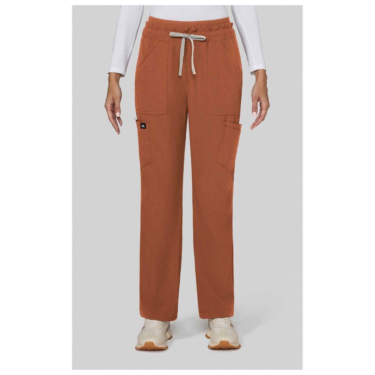 785 Solis Freda Wide Leg Cinch Hem Cargo Pant by koi 