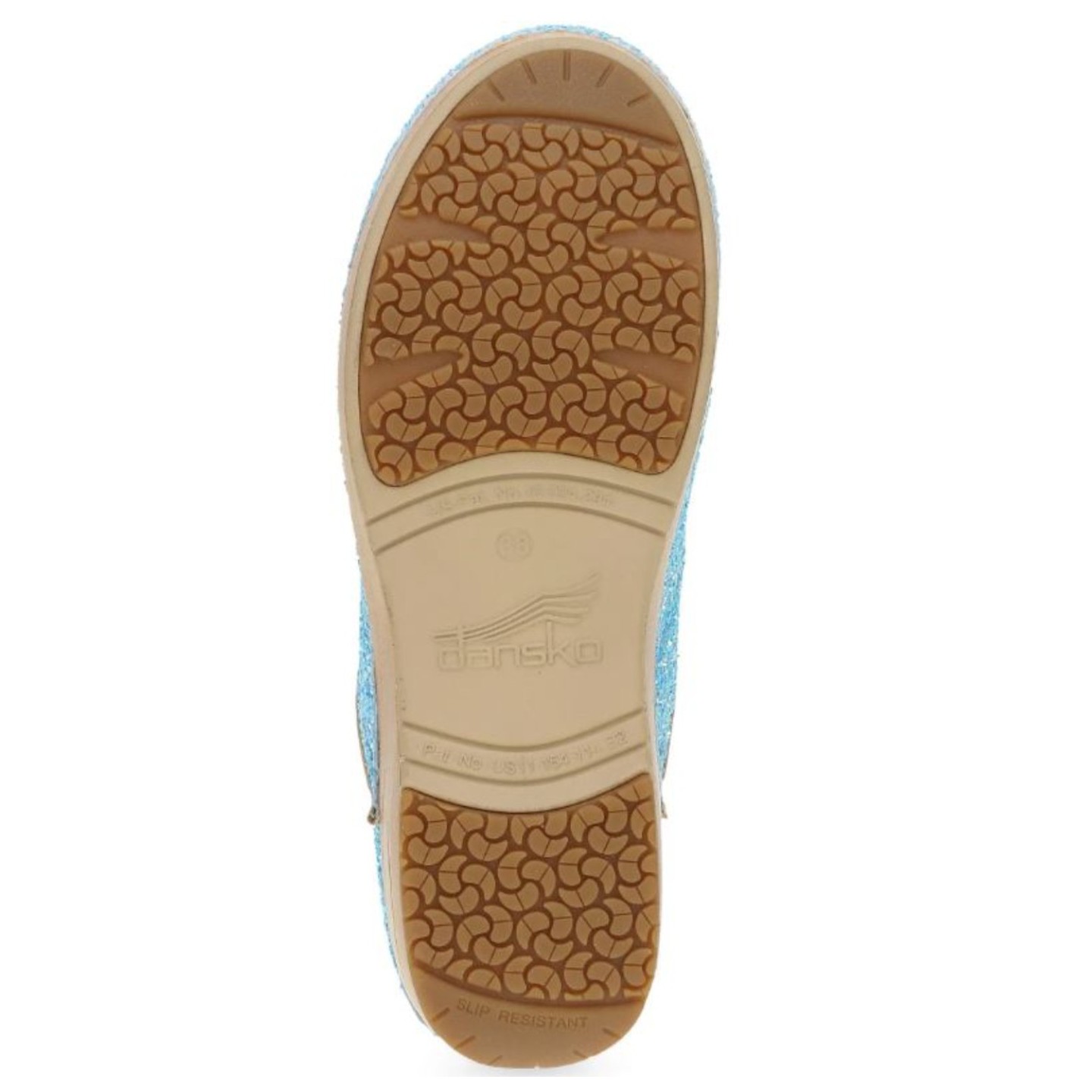 XP 2.0 Ice Blue Glitter Slip Resistant Women's Clog by Dansko