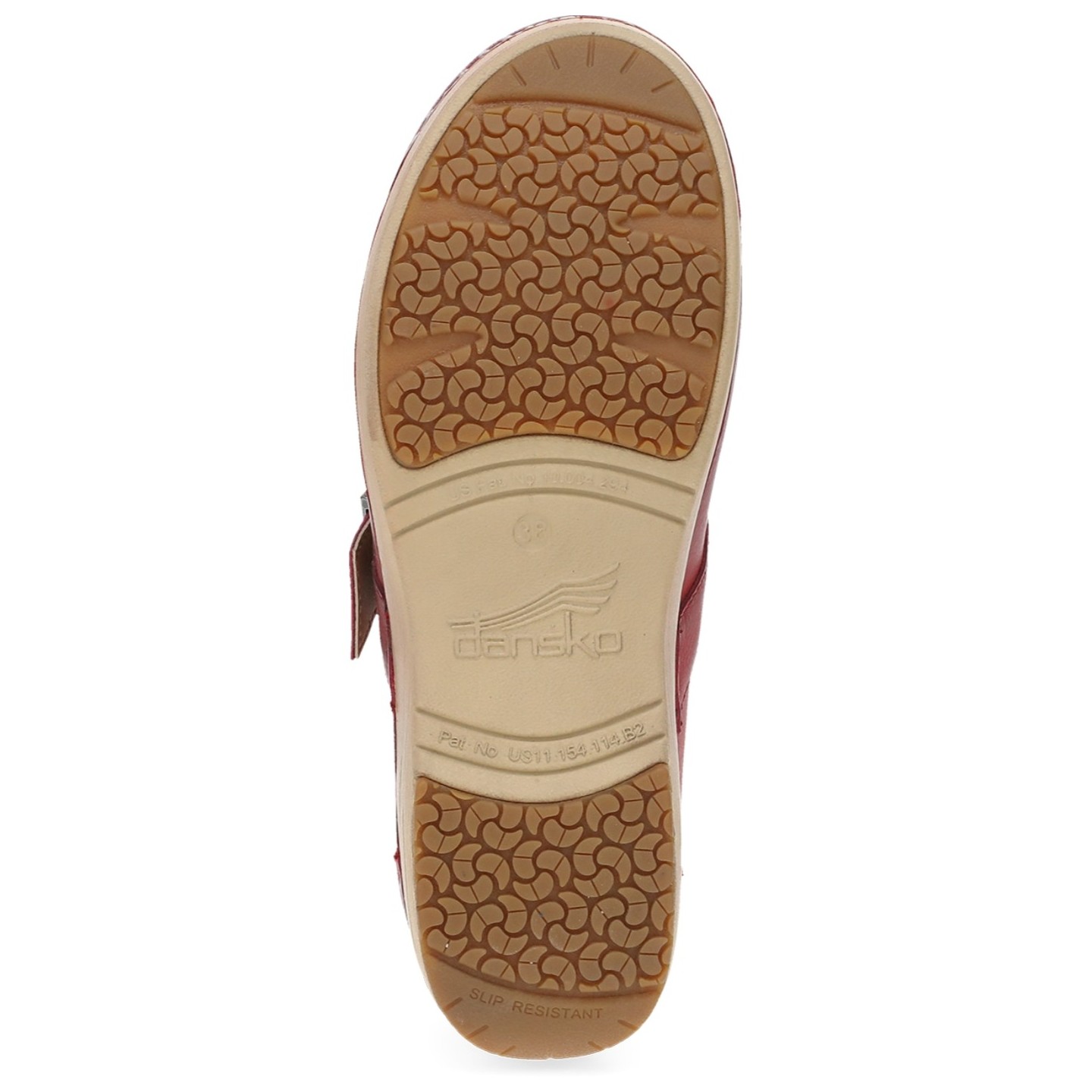 XP 2.0 Red Mary Jane Slip Resistant Adjustable Clog by Dansko