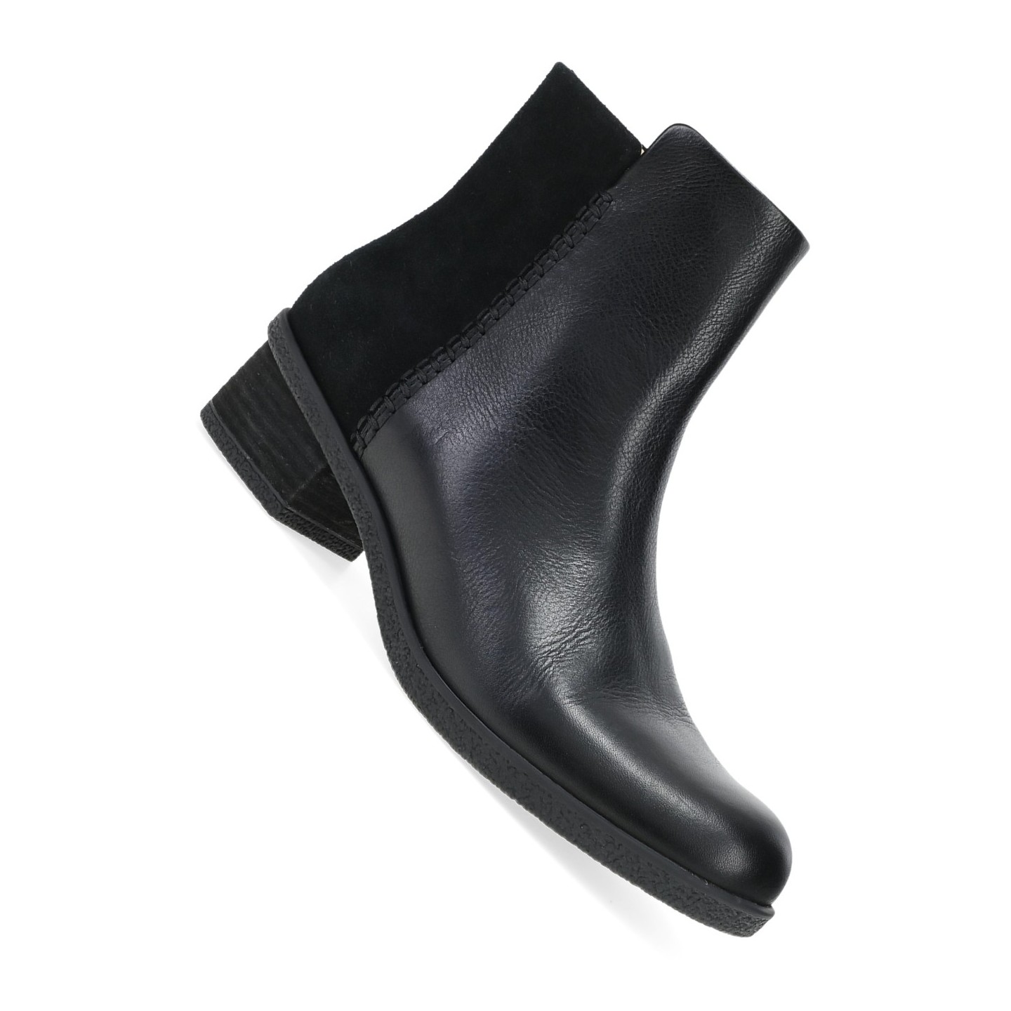 Denay Botte Black Milled Leather Imperméable par Dansko