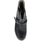 Delphine Black Waterproof Burnished Boot by Dansko
