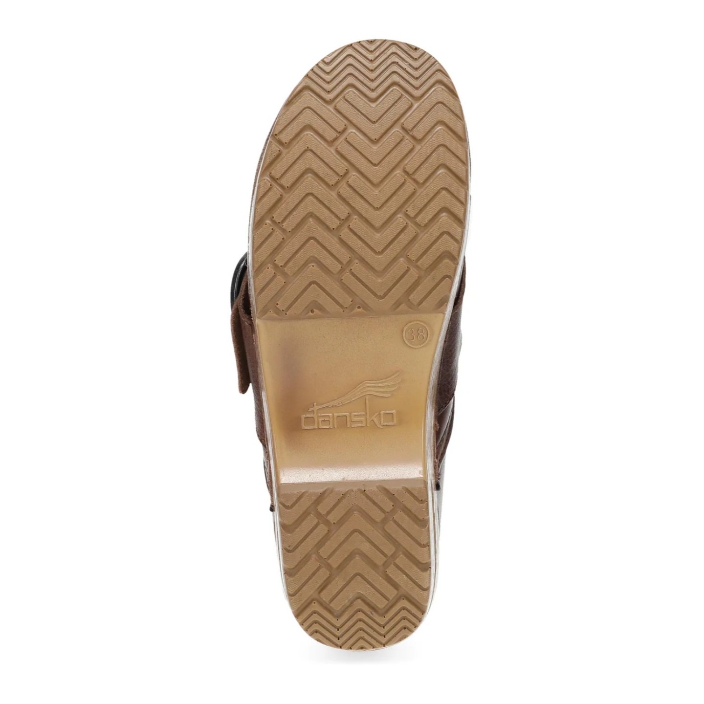 Sabot Bouclé Pearson Professionnel Brown Waxy Milled par Dansko